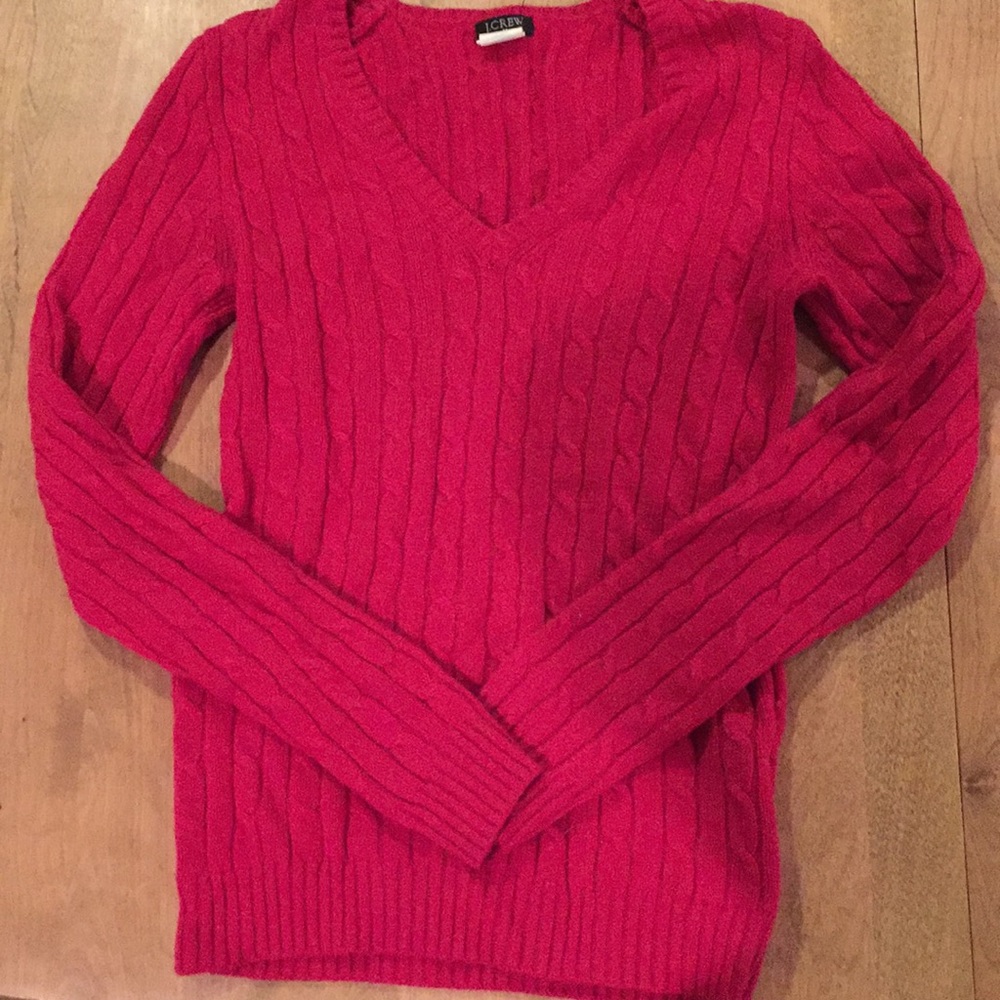 J.Crew cable knit sweater